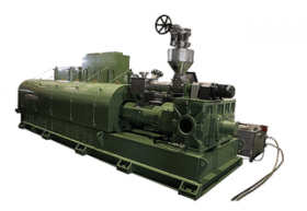 Single Screw Extruder w/ Vacuum Feeding System