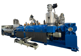 PET EXTRUSION PELLETIZING MACHINE