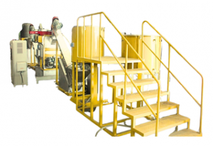 PA FISH NET, WASTE YARN WASHING COMPLETELY RECYCLING LINE