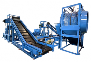 PET BOTTLE HOT WASHING COMPLETELY RECYCLING LINE