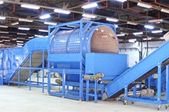 PET BOTTLE HOT WASHING COMPLETELY RECYCLING LINE