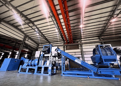 RECYCLING, SORTING & INSECTION SYSTEM