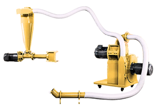 EDGE TRIMMING WASTE CRUSHER IN LINE