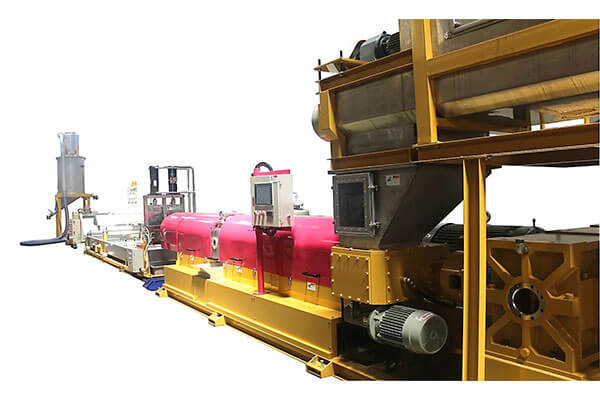 Material No-Break Extrusion-Pelletizing Machine