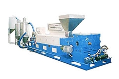 PVC EXTRUSION-PELLETIZING MACHINE